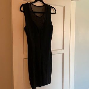 Black sexy sleek dress